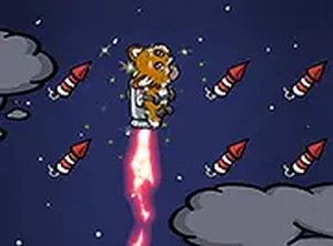 Night Sky Rocket Dash